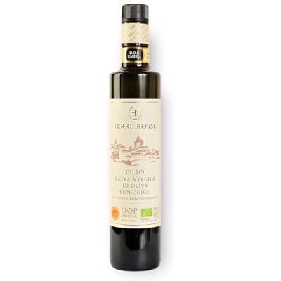 TERRE ROSSE Huile d'Olive Bio Extra Vierge Italienne Pressée à Froid Monocultivar Moraiolo Certifications DOP Umbria Colli Assisi Spoleto et Kascher/P Récolte des Olives 2024-500 ml - Publicité TERRE ROSSE Huile d'Olive Bio Extra Vierge Italienne Pressée à Froid Monocultivar Moraiolo Certifications DOP Umbria Colli Assisi Spoleto et Kascher/P Récolte des Olives 2024-500 ml - Publicité
