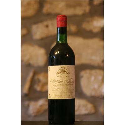 Bordeaux Vin rouge, Château Pibran 1975 - Publicité Bordeaux Vin rouge, Château Pibran 1975 - Publicité