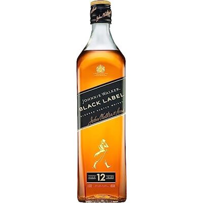 JOHNNIE WALKER Black Label 12 ans Whisky Blend 40% 1L - Publicité JOHNNIE WALKER Black Label 12 ans Whisky Blend 40% 1L - Publicité