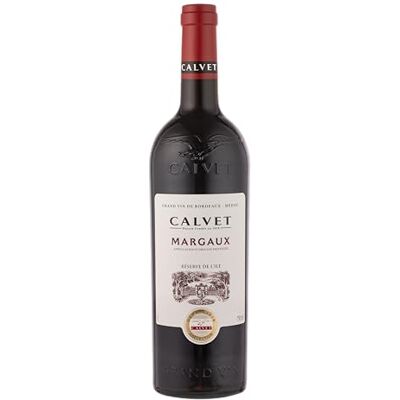 Calvet Margaux, Réserve de l'Ile, Grand Vin rouge de Bordeaux (1 x 0,75L) - Publicité Calvet Margaux, Réserve de l'Ile, Grand Vin rouge de Bordeaux (1 x 0,75L) - Publicité
