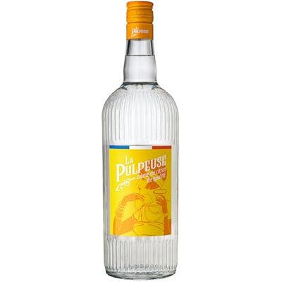 LA MENTHEUSE La Pulpeuse 15° 1L Crème de Citron Artisanale Française Liqueur Naturellement Légère en Sucre - Publicité LA MENTHEUSE La Pulpeuse 15° 1L Crème de Citron Artisanale Française Liqueur Naturellement Légère en Sucre - Publicité