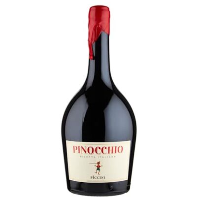 Piccini 1882 Pinocchio 0,75 ℓ - Publicité Piccini 1882 Pinocchio 0,75 ℓ - Publicité
