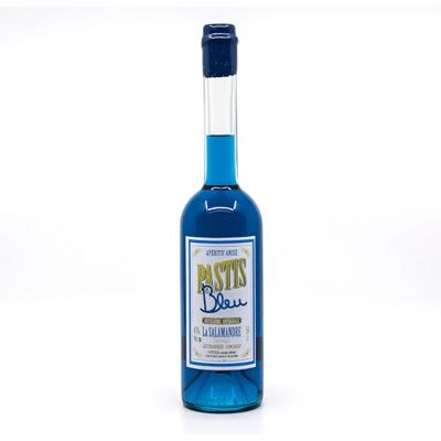 Distillerie de la Salamandre Pastis Bleu du Périgord 50cl - Publicité Distillerie de la Salamandre Pastis Bleu du Périgord 50cl - Publicité