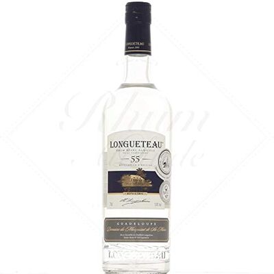 Longueteau Rhum Blanc 55° 70cl - Publicité Longueteau Rhum Blanc 55° 70cl - Publicité