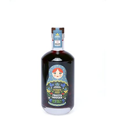 QUAI SUD LA PETITE MATRIOCHKA vodka aromatisée à base de 50 cL de vodka 40% Vol.+ fruits rouges - Publicité QUAI SUD LA PETITE MATRIOCHKA vodka aromatisée à base de 50 cL de vodka 40% Vol.+ fruits rouges - Publicité