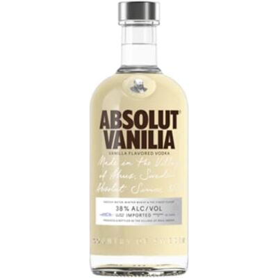 Wine And More Vodka Absolut Vanilia 38° 70 cl - Publicité Wine And More Vodka Absolut Vanilia 38° 70 cl - Publicité
