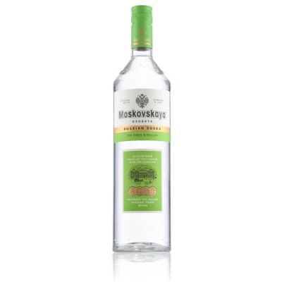 Moskovskaya Vodka Osobaya 0,7 ℓ - Publicité Moskovskaya Vodka Osobaya 0,7 ℓ - Publicité