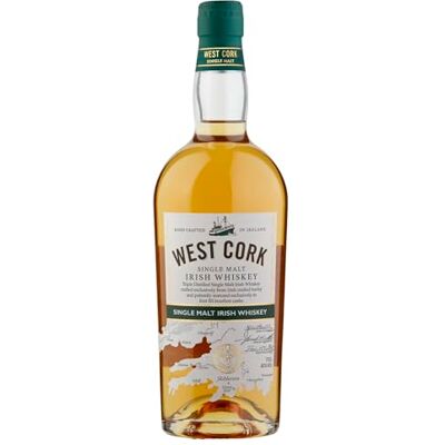 West Cork Single Malt Irish Whiskey 40% Vol. 0,7l - Publicité West Cork Single Malt Irish Whiskey 40% Vol. 0,7l - Publicité
