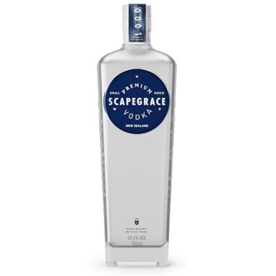 Scapegrace Vodka 40,6% Alcool Origine : Nouvelle Zélande Bouteille 70 cl - Publicité Scapegrace Vodka 40,6% Alcool Origine : Nouvelle Zélande Bouteille 70 cl - Publicité