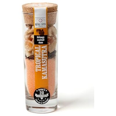 QUAI SUD Mélange Pour Rhum (70cl) 125g "Tropical Kamasutra" Cerise Ananas - Publicité QUAI SUD Mélange Pour Rhum (70cl) 125g "Tropical Kamasutra" Cerise Ananas - Publicité