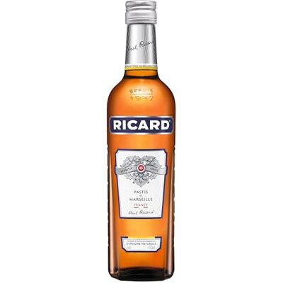 RICARD Pastis de Marseille Apéritif anisé 45%, 50cl - Publicité RICARD Pastis de Marseille Apéritif anisé 45%, 50cl - Publicité