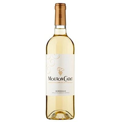 MOUTON CADET Blanc Bordeaux AOC 75cl - Publicité MOUTON CADET Blanc Bordeaux AOC 75cl - Publicité