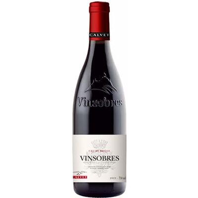 Calvet Vinsobres AOP, Vin Rouge, Cru du Rhône (1 x 0,75L) - Publicité Calvet Vinsobres AOP, Vin Rouge, Cru du Rhône (1 x 0,75L) - Publicité