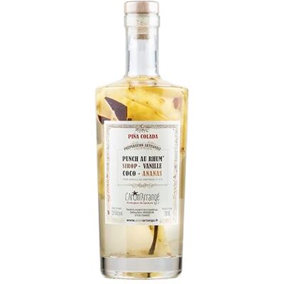 L'ARÔM'ARRANGÉ L’Arôm’Arrangé – Punch au Rhum Piña Colada 22.8° – 70 cl – Rhum arrangé artisanal ananas Victoria & coco fraîche – Médaille d’Argent Paris 2024 - Publicité L'ARÔM'ARRANGÉ L’Arôm’Arrangé – Punch au Rhum Piña Colada 22.8° – 70 cl – Rhum arrangé artisanal ananas Victoria & coco fraîche – Médaille d’Argent Paris 2024 - Publicité