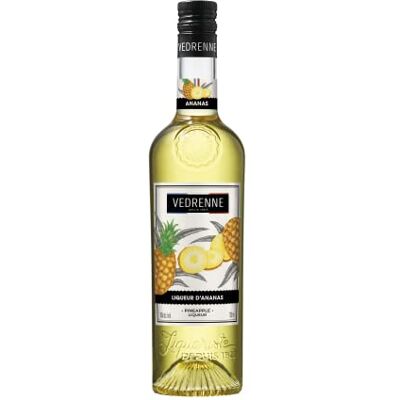 Vedrenne LIQUEUR D'ANANAS 18% 70cl - Publicité Vedrenne LIQUEUR D'ANANAS 18% 70cl - Publicité