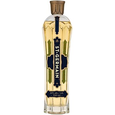 St Germain St-Germain Liqueur Française élaborée aux fleurs de sureau, 20 % vol., 70 cl/700 ml, fraîchement cueillies à la main, sans arômes artificiels - Publicité St Germain St-Germain Liqueur Française élaborée aux fleurs de sureau, 20 % vol., 70 cl/700 ml, fraîchement cueillies à la main, sans arômes artificiels - Publicité