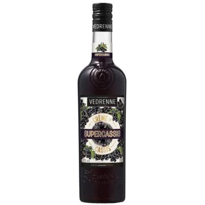 Vedrenne Crème de Cassis Supercassis 20% 70 cl - Publicité Vedrenne Crème de Cassis Supercassis 20% 70 cl - Publicité