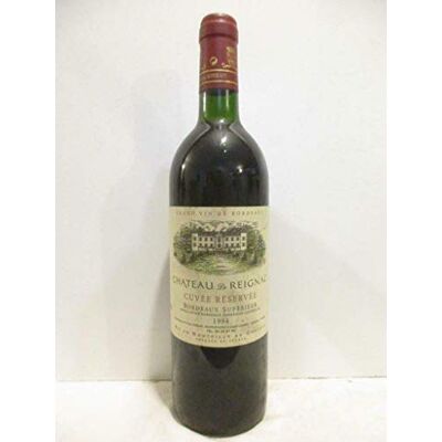 bordeaux supérieur château de reignac cuvée réservée rouge 1994 - Publicité bordeaux supérieur château de reignac cuvée réservée rouge 1994 - Publicité