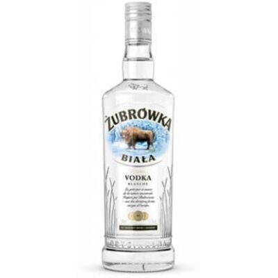 Wine And More Vodka Zubrowka Biala 37.5° 70 cl - Publicité Wine And More Vodka Zubrowka Biala 37.5° 70 cl - Publicité
