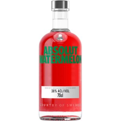 Wine And More Vodka Absolut pastèque 38° 70 cl - Publicité Wine And More Vodka Absolut pastèque 38° 70 cl - Publicité