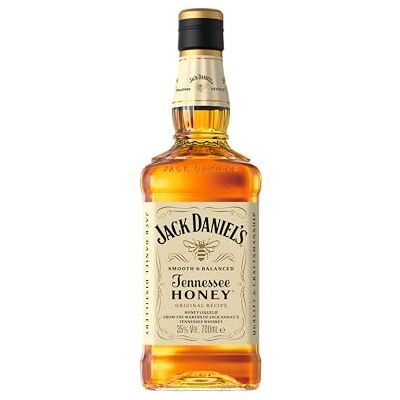 JACKDANIEL'S Jack Daniel's Bourbon Honey Liqueur Spiritueux à Base de Whisky, 35% Vol 70 cl- Alliance du Jack Daniel's et d’une Liqueur de Miel -Arômes de Vanille, Caramel– Dégustation Pure ou en Cocktail - Publicité JACKDANIEL'S Jack Daniel's Bourbon Honey Liqueur Spiritueux à Base de Whisky, 35% Vol 70 cl- Alliance du Jack Daniel's et d’une Liqueur de Miel -Arômes de Vanille, Caramel– Dégustation Pure ou en Cocktail - Publicité
