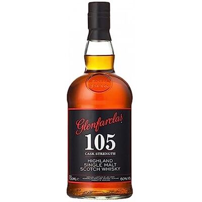 Glenfarclas 105 CASK STRENGTH Highland Single Malt 60% Vol. 0,7l in Giftbox - Publicité Glenfarclas 105 CASK STRENGTH Highland Single Malt 60% Vol. 0,7l in Giftbox - Publicité