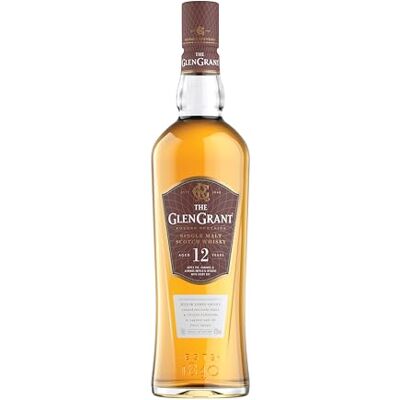 Glen Grant 16663 Islay 12 Ans Single Malt Whisky avec Emballage Cadeau 700 ml - Publicité Glen Grant 16663 Islay 12 Ans Single Malt Whisky avec Emballage Cadeau 700 ml - Publicité