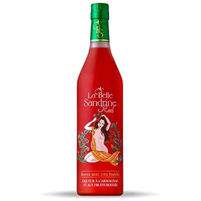 La Belle Sandrine RED 70cl (16% VOL) - Publicité La Belle Sandrine RED 70cl (16% VOL) - Publicité