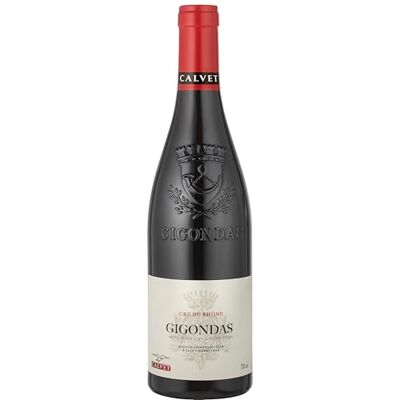 Calvet Gigondas AOP, Vin Rouge, Cru du Rhône (1 x 0,75L) - Publicité Calvet Gigondas AOP, Vin Rouge, Cru du Rhône (1 x 0,75L) - Publicité