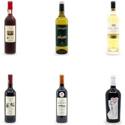 Cellier du Périgord Pack Découverte 6 Vins et Apéritifs du Sud-Ouest Six bouteilles du Sud-Ouest : un apéritif artisanal à la noix, des rouges de caractère, un blanc sec et un vin moelleux - Publicité Cellier du Périgord Pack Découverte 6 Vins et Apéritifs du Sud-Ouest Six bouteilles du Sud-Ouest : un apéritif artisanal à la noix, des rouges de caractère, un blanc sec et un vin moelleux - Publicité