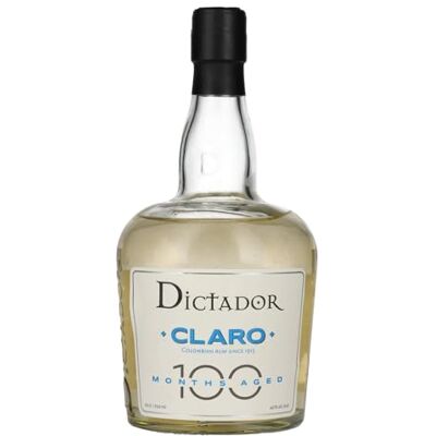 Dictador 100 Claro Rum, 70 cl - Publicité Dictador 100 Claro Rum, 70 cl - Publicité