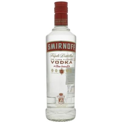 Smirnoff Vodka 21 Red 50 cl - Publicité Smirnoff Vodka 21 Red 50 cl - Publicité