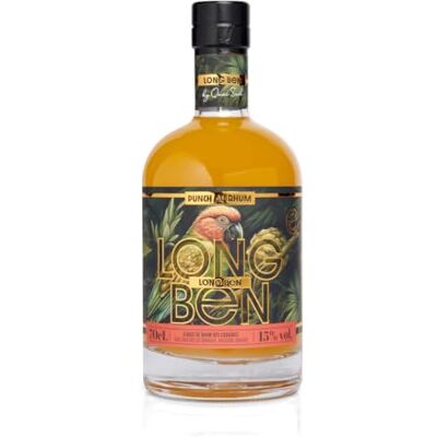 QUAI SUD Punch au Rhum 15% vol. "Long Ben" 70cl Mangue Passion Papaye - Publicité QUAI SUD Punch au Rhum 15% vol. "Long Ben" 70cl Mangue Passion Papaye - Publicité