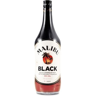 Malibu Black 35% Vol. 1l - Publicité Malibu Black 35% Vol. 1l - Publicité