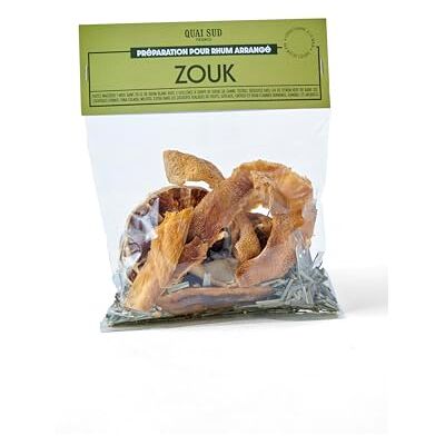 QUAI SUD Mélange pour Rhum Arrangé Zouk – Saveurs Tropicales, Fruitées & Festives Notes d’Agrumes, Fruits Exotiques & Douceur Caraïbe Préparation pour Rhum Maison 30g pour 70cl - Publicité QUAI SUD Mélange pour Rhum Arrangé Zouk – Saveurs Tropicales, Fruitées & Festives Notes d’Agrumes, Fruits Exotiques & Douceur Caraïbe Préparation pour Rhum Maison 30g pour 70cl - Publicité