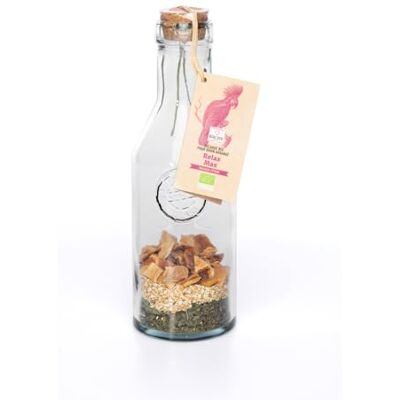 QUAI SUD Mélange BIO Pour Rhum Arrangé 100g En Carafe "Relax Max" Mangue Citron - Publicité QUAI SUD Mélange BIO Pour Rhum Arrangé 100g En Carafe "Relax Max" Mangue Citron - Publicité