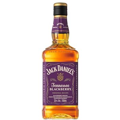 JACKDANIEL'S Jack Daniel's Tennessee Blackberry Liqueur à la mûre Whisky Jack Daniel's Old N.7 Spiritueux pour Cocktail Rafraîchissant Boisson aux Arômes de mûres 70cl - Publicité JACKDANIEL'S Jack Daniel's Tennessee Blackberry Liqueur à la mûre Whisky Jack Daniel's Old N.7 Spiritueux pour Cocktail Rafraîchissant Boisson aux Arômes de mûres 70cl - Publicité