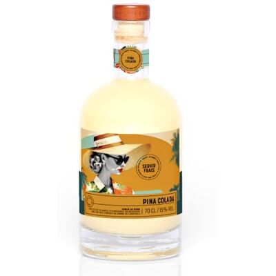 QUAI SUD Punch au Rhum 15% vol. "Piña Colada" 70cl Ananas Coco - Publicité QUAI SUD Punch au Rhum 15% vol. "Piña Colada" 70cl Ananas Coco - Publicité