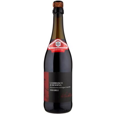 Dell Vdu Lambrusco Amabile Doc Cl75 - Publicité Dell Vdu Lambrusco Amabile Doc Cl75 - Publicité