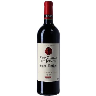Calvet Vieux Château des Jouans, Saint Emilion, Vin rouge de Bordeaux (1 x 0,75L) - Publicité Calvet Vieux Château des Jouans, Saint Emilion, Vin rouge de Bordeaux (1 x 0,75L) - Publicité