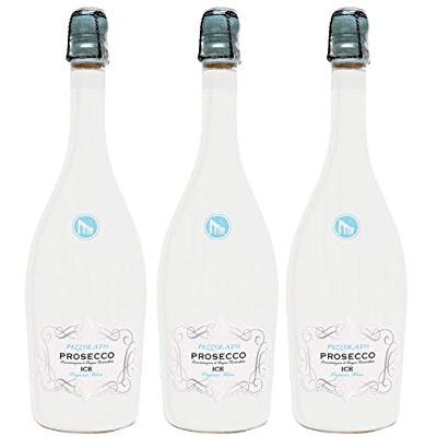 Ruinart Lot de 3 Bouteilles Prosecco Bio et Vegan Demi-sec Ice 11% La Cantina Pizzolato - Publicité Ruinart Lot de 3 Bouteilles Prosecco Bio et Vegan Demi-sec Ice 11% La Cantina Pizzolato - Publicité