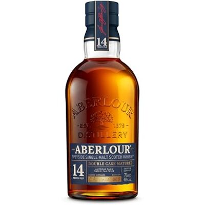ABERLOUR 14 ans Double Cask Whisky Ecossais Single Malt 40%, 70cl - Publicité ABERLOUR 14 ans Double Cask Whisky Ecossais Single Malt 40%, 70cl - Publicité