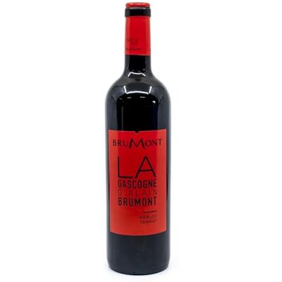 Domaines Brumont La Gascogne d'Alain Brumont IGP Côtes de Gascogne Rouge 2022 75cl - Publicité Domaines Brumont La Gascogne d'Alain Brumont IGP Côtes de Gascogne Rouge 2022 75cl - Publicité