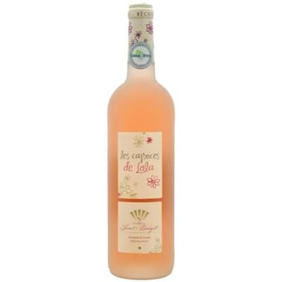 VINACCUS Costières de Nîmes rosé " les Caprices de Lola" Château St Benezet 1 x 75cl. Publicité VINACCUS Costières de Nîmes rosé " les Caprices de Lola" Château St Benezet 1 x 75cl. Publicité