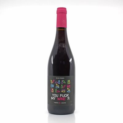 Cellier du Périgord Domaine Mas Del Périé you fuck my wine Vin de France Rouge 2024 75cl - Publicité Cellier du Périgord Domaine Mas Del Périé you fuck my wine Vin de France Rouge 2024 75cl - Publicité