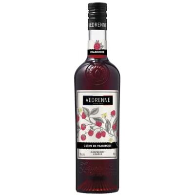 Vedrenne CRÈME DE FRAMBOISE 15% 70cl - Publicité Vedrenne CRÈME DE FRAMBOISE 15% 70cl - Publicité