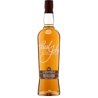 Paul John Edited Indien Single Malt Whisky 700 ml - Publicité Paul John Edited Indien Single Malt Whisky 700 ml - Publicité