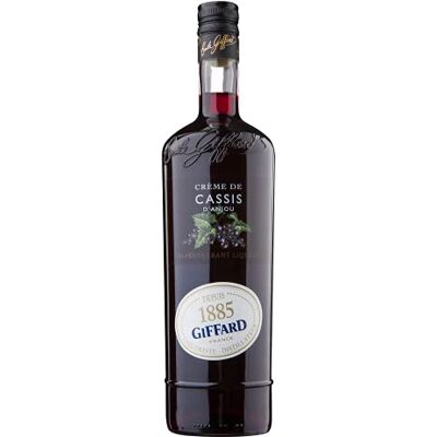Giffard Crème Cassis d'Anjou 1 L - Publicité Giffard Crème Cassis d'Anjou 1 L - Publicité