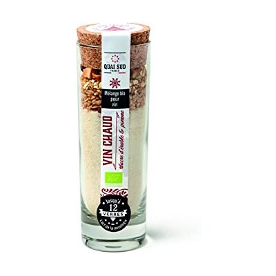 QUAI SUD Mélange bio pour vin chaud au sucre d’érable et à la pomme - Publicité QUAI SUD Mélange bio pour vin chaud au sucre d’érable et à la pomme - Publicité