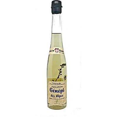 L'herbier des alpes Liqueur artisanale Génépi des Alpes IGP 50 cl - Publicité L'herbier des alpes Liqueur artisanale Génépi des Alpes IGP 50 cl - Publicité